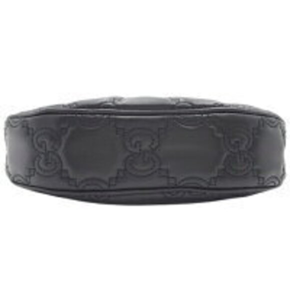 Gucci GG Matelasse Double Bag Crossbody Chain Handbag Black - Picture 5 of 7